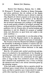 Cover of: Action of the trustees of the Boston city hospital upon the petitions for the introduction of ...