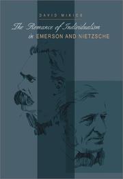 Cover of: The romance of individualism in Emerson and Nietzsche