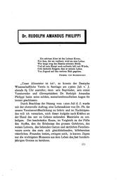 Cover of: Dr Rudolph Amandus Philippi: Sein Leben und seine Werke by 