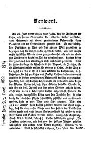 Geschichte der reformation by August Emil Frey