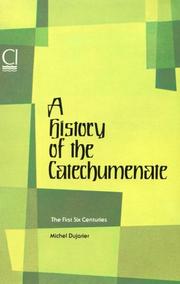A history of the catechumenate by Michel Dujarier