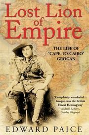 Cover of: Lost Lion of Empire by Edward Paice