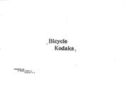 Cover of: Bicycle Kodaks by 