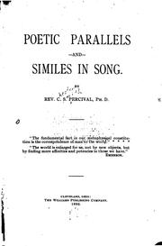 Poetic Parallels and Similes in Song by Chester Smith Percival