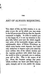 Cover of: Compendium of the Art of Always Rejoicing