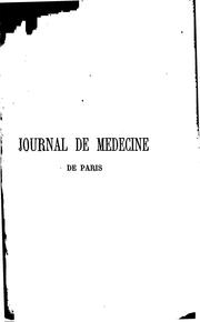 Cover of: Journal de médecine de Paris by 