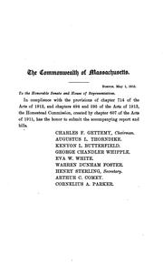 Cover of: Annual Report of the Homestead Commission