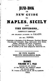 Cover of: Hand-book Or New Guide to Naples, Sicily and the Environs