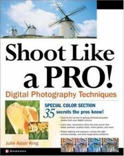 Cover of: Shoot like a pro!: digital photography techniques