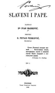 Cover of: Slaveni i pape