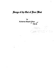 Cover of: Songs of the Out of Door West