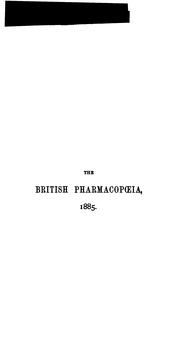 The British Pharmacopoeia by General Medical Council (Great Britain)