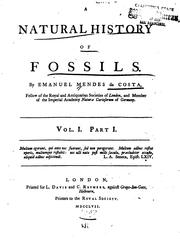 Cover of: A Natural History of Fossils by 