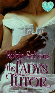 Cover of: The Lady's Tutor by Robin Schone