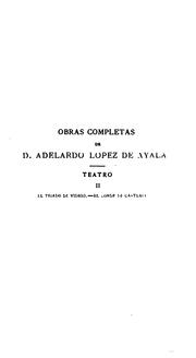 Cover of: Obras [ed. by M. Tamayo y Baus and P.A. de Alarcon