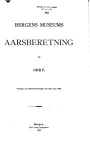 Cover of: Aarsberetning