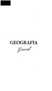 Cover of: Geografia general para el uso de la Juventud de Venezuela