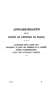Cover of: Annuaire-Bulletin