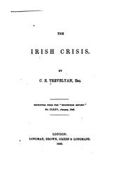 Cover of: The Irish Crisis