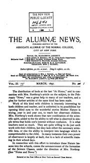 The Alumnae News by Hunter College Associate Alumnae