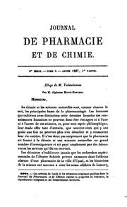 Journal de pharmacie et de chimie by Société de pharmacie de Paris