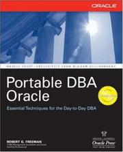 Cover of: Portable DBA: Oracle