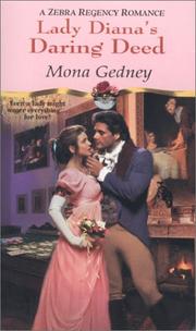 Cover of: Lady Diana's Daring Deed by Mona K. Gedney