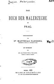 Das Buch der Malerzeche in Prag by Matthias Pangerl