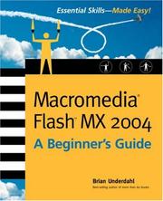 Cover of: Macromedia Flash MX 2004: a beginner's guide