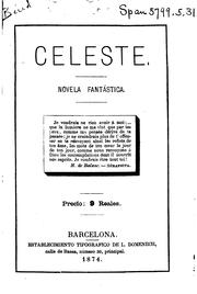 Celeste: Novéla fantastica