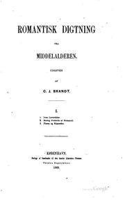 Cover of: Romantisk digtning fra middelalderen