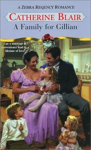 Cover of: A family for Gillian by Catherine Blair
