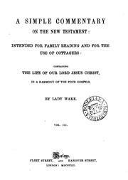 Cover of: A simple commentary on the New Testament