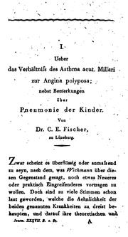 Cover of: Hufeland's Journal der practischen Heilkunde by 
