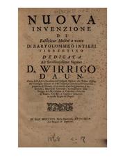 Cover of: Nuova invenzione di fabbricar mulini a vento