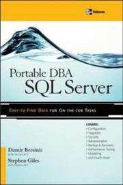 Cover of: Portable DBA by Damir Bersinic, Stephen Giles