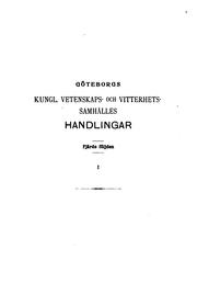 Cover of: Handlingar