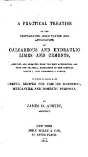 A Practical Treatise on the Preparation, Combination and Application of ... by James G. Austin