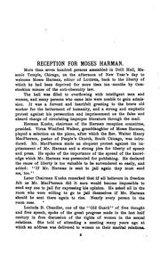 Cover of The Persecution and the Appreciation: Brief Account of the Trials and Imprisonment of Moses ... by [name missing]