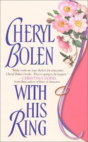 Cover of: With his ring by Cheryl Bolen