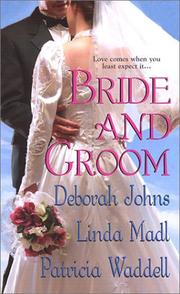 Cover of: Bride and groom
