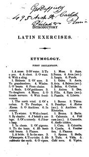 Cover of: The New Latin Tutor: Or, Exercises in Etymology, Syntax and Prosody: Comp. Chiefly from the Best ... by Frederick Percival Leverett