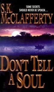 Cover of: Don't tell a soul