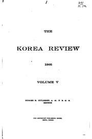 Cover of: The Korea Review by 