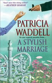 Cover of: A stylish marriage by Patricia Waddell