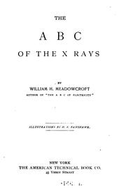 Cover of: The ABC of the X-rays