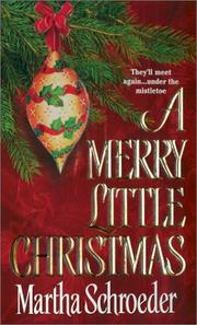 Cover of: A merry little Christmas by Martha Schroeder