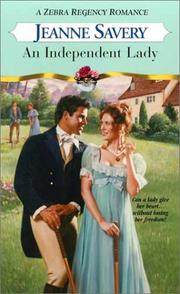 Cover of: An Independent Lady by Jeanne Savery