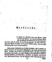 Policey- und Cameralmagazin in welchem nach alphabetischer Ordnung die ... by Johann Heinrich Ludwig Bergius