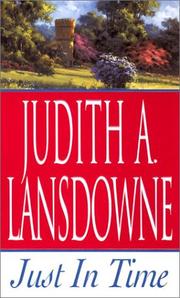 Cover of: Just in Time by Judith A. Lansdowne